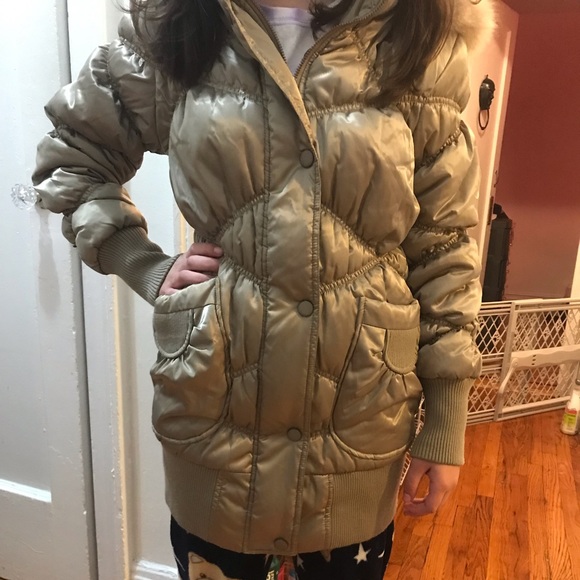 Jackets & Blazers - Gold Winter Jacket